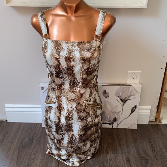 👗 BRAND NEW Snake Print Dress NWT - Picture 2 of 4